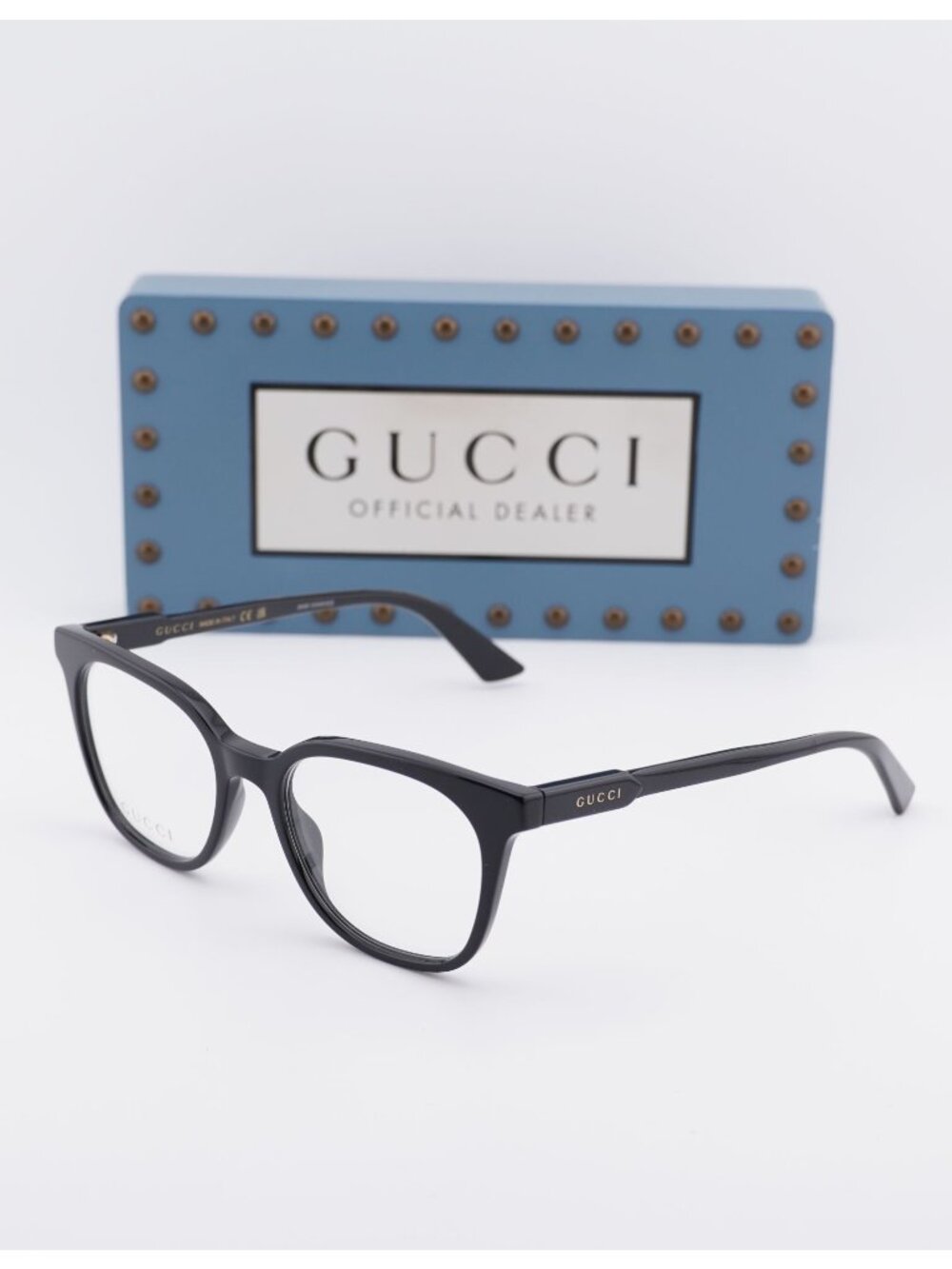 Gucci GG1821O 001 Square Eyeglasses - Black 51mm